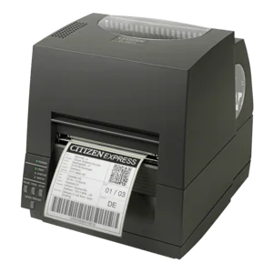 Citizen CL-S631II (labeled as CL-S621II), 12 Punkte/mm (300dpi), Dual-IF, EPL, ZPL, Datamax, schwarz