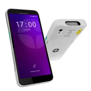 Datalogic Memor 17-HC, 2D, Projected Capacitive, USB-C, BT, WLAN (WLAN), eSIM, 5G, NFC, Android, weiß