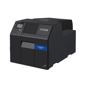 Epson ColorWorks CW-C6500Pe, matte black ink, Peeler, Disp., USB, Ethernet, schwarz