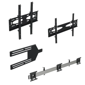 Ergonomic Solutions Feste Wandhalterung für Bildschirme bis 32" (VESA 75 bis VESA 200)