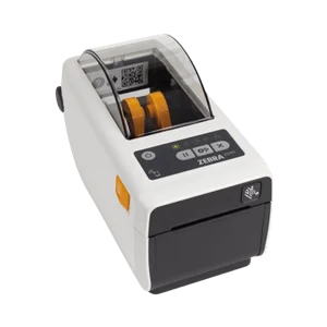 Zebra ZD411-HC, 8 Punkte/mm (203dpi), RTC, USB, USB-Host, BT, WLAN, EPLII, ZPLII, Kit (USB), weiß