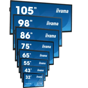 iiyama ProLite TF5039AS-B1AG, 24/7, 125,7cm (49,5''), Projected Capacitive, 4K, USB, RS232, Ethernet, Android, Kit (USB)