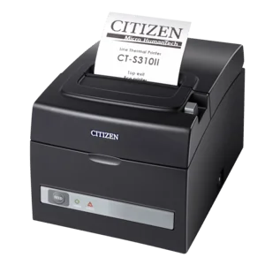 Citizen CT-S310II, Dual-IF, 8 Punkte/mm (203dpi), Cutter, schwarz