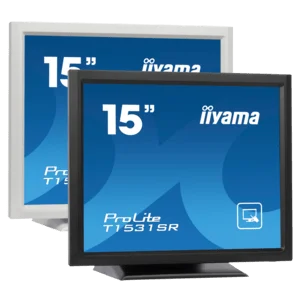 iiyama ProLite T1521MSC-B2, 38,1cm (15''), Projected Capacitive, 10 TP, Kit (USB), schwarz