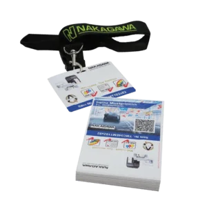 Nakagawa Besucherausweise, 96x82