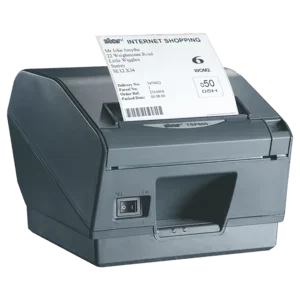 Star TSP847IID-24, RS232, 8 Punkte/mm (203dpi), Cutter, dunkelgrau