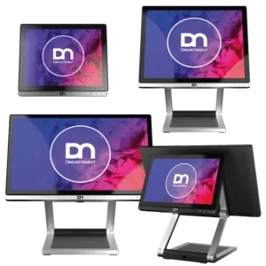 Diebold Nixdorf D1156, 39,6cm (15,6''), Projected Capacitive, Full HD, USB, USB-C, schwarz