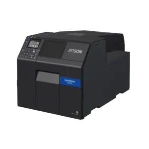 Epson ColorWorks CW-C6000Pe, matte black ink, Peeler, Disp., USB, Ethernet, schwarz