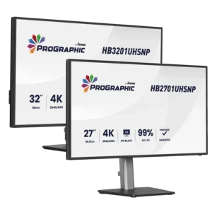 iiyama ProGraphic HB2701UHSNP-B1, 68,6cm (27''), 4K, USB, USB-C, Ethernet, Kit (USB)