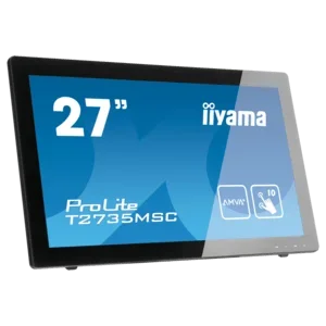 iiyama ProLite T2755QSC-B1, 68,6cm (27''), Projected Capacitive, USB, Kit (USB), schwarz