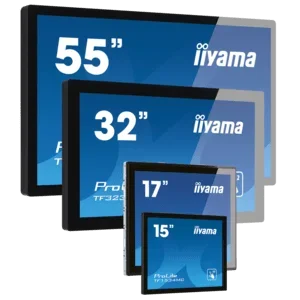 iiyama ProLite TF1734MC-B7X, 43,2cm (17''), Projected Capacitive, 10 TP, Kit (USB), schwarz