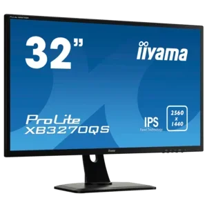 iiyama ProLite XUB3293UHSN-B5, 80cm (31,5''), 4K, USB, USB-C, Ethernet, Kit (USB), schwarz