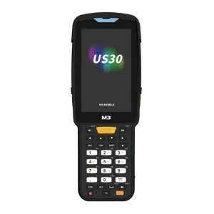 M3 Mobile US30, 2D, SE5500, 10,5cm (4''), Func. Num., hot-swap, BT, WLAN, NFC, Android, schwarz