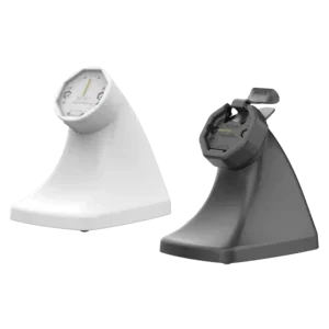 RAM Mounts GDS Uni-Conn Snap-In Stand-Dockingstation - Rückseitige Pogo-Pins - USB-C-Anschluss - Hellgrau