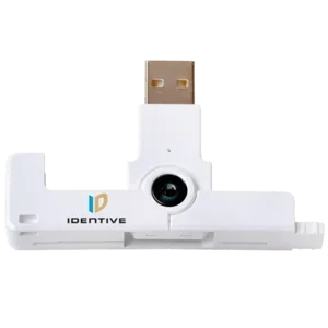 Identiv uTrust SmartFold SCR3500 A, USB, weiß