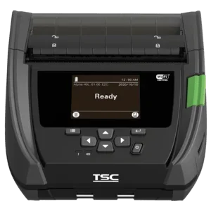 TSC Alpha 40L, USB, BT (iOS), WLAN, NFC, 8 Punkte/mm (203dpi), RTC, Display, RFID, OPOS