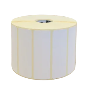 Etiketten, Zebra, Normalpapier, Z-Perform 1000T, B: 38.1 mm, H: 19.05 mm, D: 127 mm, K: 25,4 mm