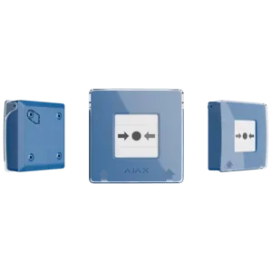 Ajax Manual Call Point (Blue) (8EU) DACH