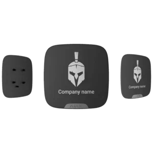 Ajax Brandplate Schwarz