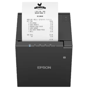 Epson TM-m30III, USB, USB-C, BT, Ethernet, WLAN, 8 Punkte/mm (203dpi), Cutter, weiß