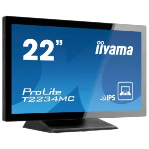 iiyama ProLite T2238MSC-B1, 54,6cm (21,5''), Projected Capacitive, Full HD, USB, Kit (USB), schwarz