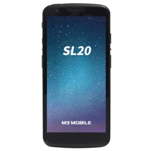 M3 Mobile SL20, 2D, SE4710, 14cm (5,5''), GPS, USB, USB-C, BT (BLE, 5.0), WLAN, 4G, NFC, Android, GMS, erw. Akku