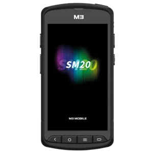 M3 Mobile SM20F, 2D, SE4710, 12,7cm (5''), GPS, BT (5.1), WLAN, 4G, NFC, Android, GMS, RB, schwarz