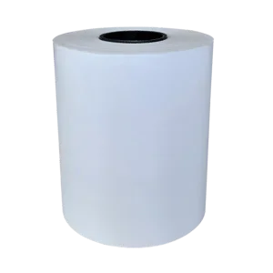 Etiketten (Linerless), Thermopapier, Etikettenrolle